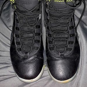 Venom green jordan 10